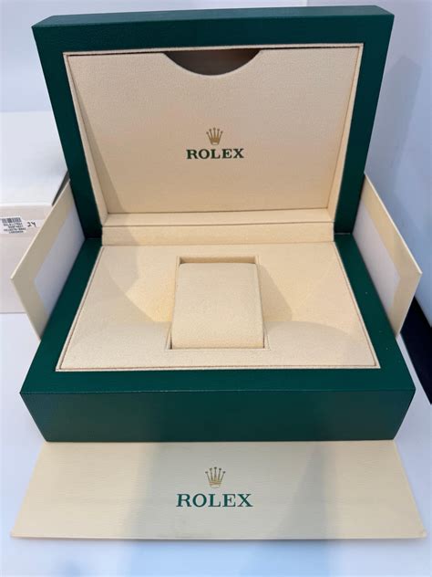 rolex oyster empty box|rolex watch box set.